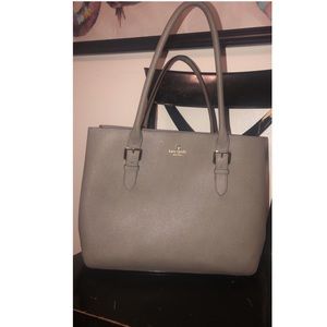 Grey Kate Spade Tote